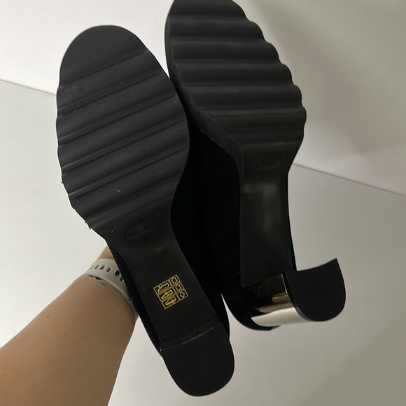 Black Heeled Loafers - Picture 8 of 8